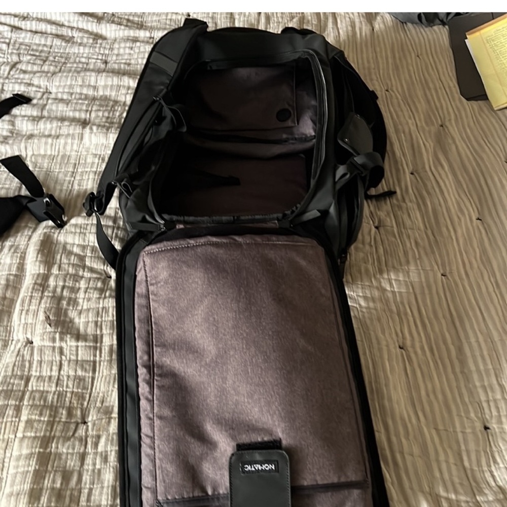 Nomatic 40 L travel bag. Used twice